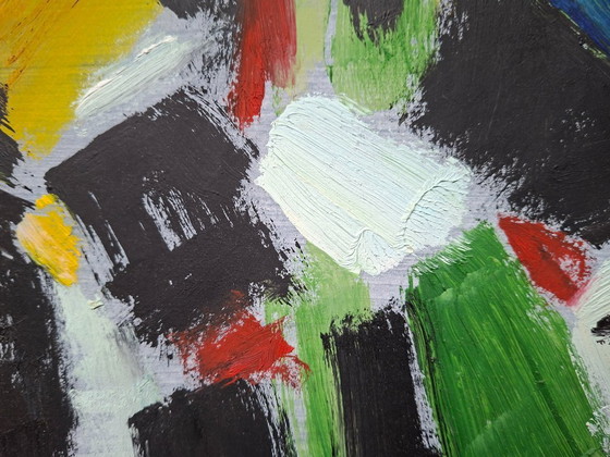 Image 1 of Pintura abstracta de los años 70