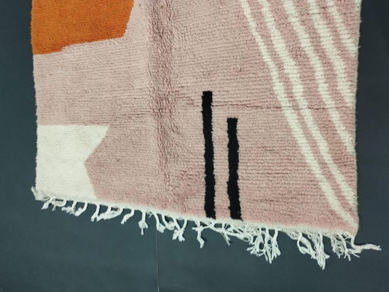 Image 1 of Tapis marocain en laine naturelle  250cmx150cm