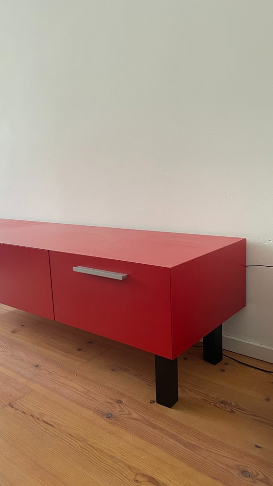 Image 1 of Meuble TV bas fait main