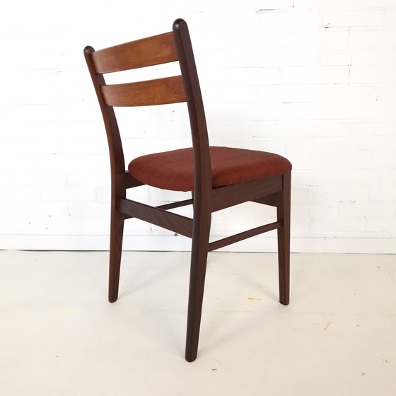 Image 1 of Lot de 6 chaises de salle à manger vintage, design danois des années 1970