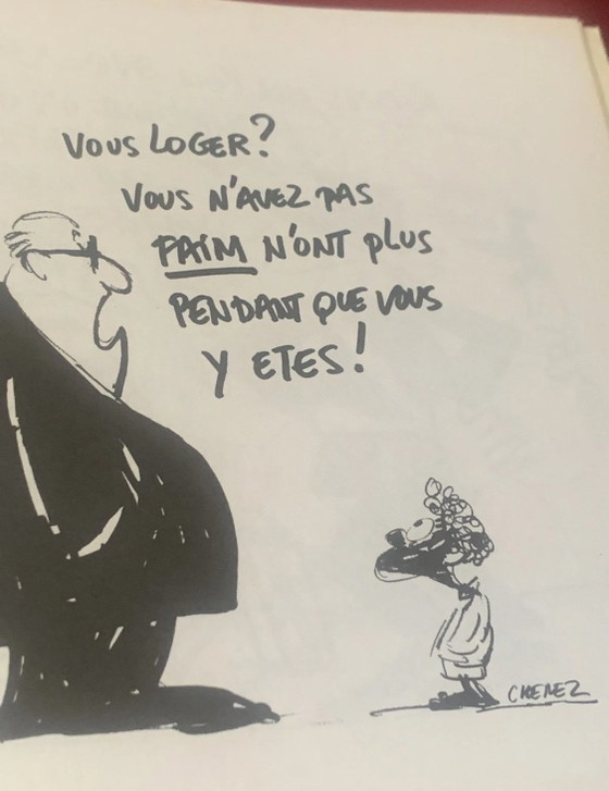 26/28 Dibujos inéditos Place de la Réunion, París XXe – Primavera 1990 – Wolinski - Slocombe (photo 7 of 15)