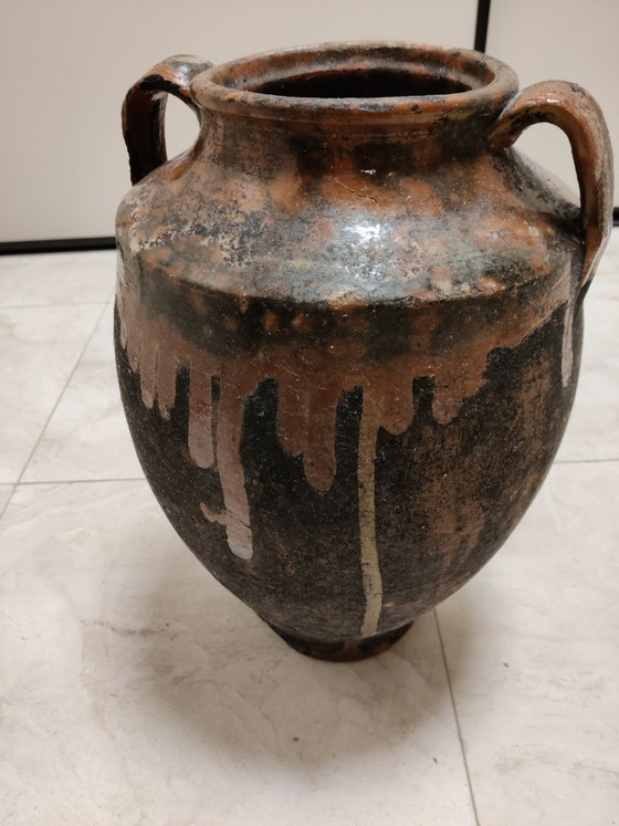 3 vasi in terracotta di una splendida serie – Oggetti decorativi, Ceramic (photo 6 of 16)