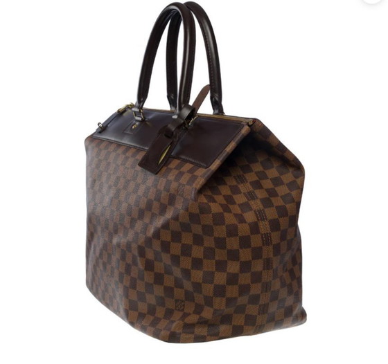 Image 1 of Borsa LOUIS VUITTON Greenwich Tote en Toile Marron - 101195 Prezzo di vendita