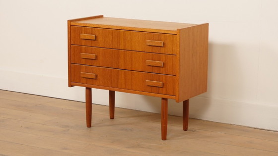 Image 1 of Commode vintage | 3 tiroirs | Table de chevet