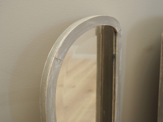 Image 1 of Set van twee spiegels in grenen frame, Deens ontwerp, jaren 1960, Productie: Denemarken