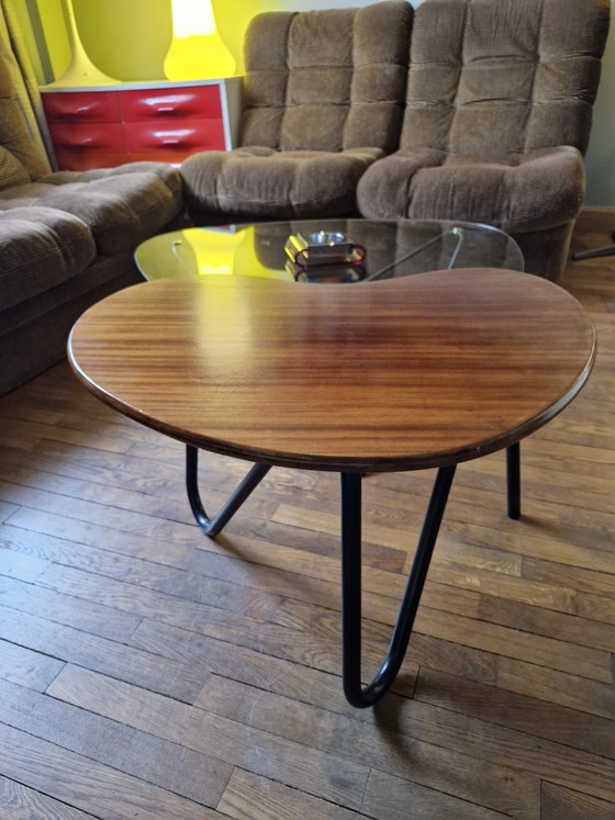 Image 1 of RARE❗️ "Prefacto" Bean Coffee Table by Pierre Guariche, 1950