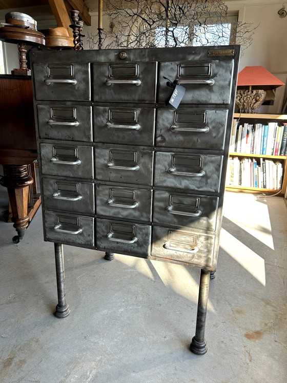 Image 1 of Mobiletto porta schede originale Flambo Cabinet Original