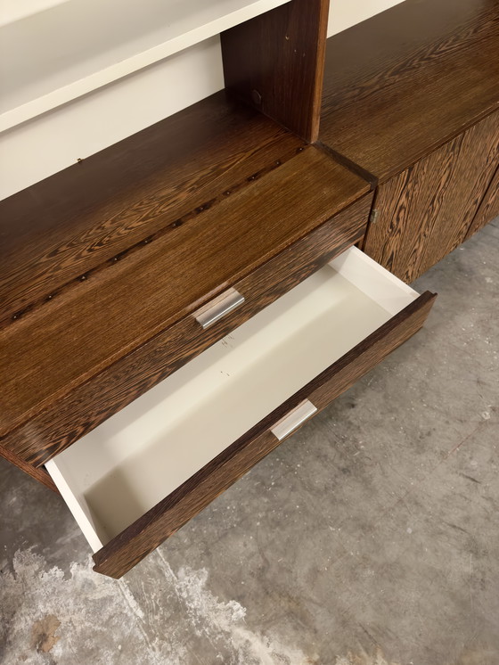 Image 1 of Pastoe vrijstaand made to measure wandmeubel – Wengé 