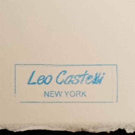 Image 1 of 1980s Andy Warhol "Mickey Mouse" Limited Series Lithograph - Leo Castelli - New York - Numbered in Pencil.