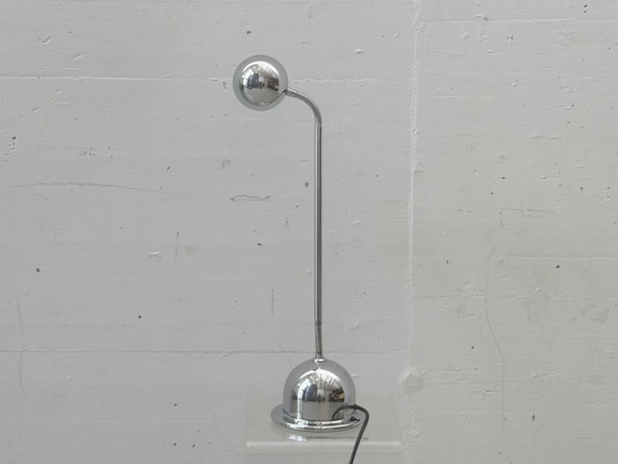 Image 1 of Space Age chrome table lamp, 1970s