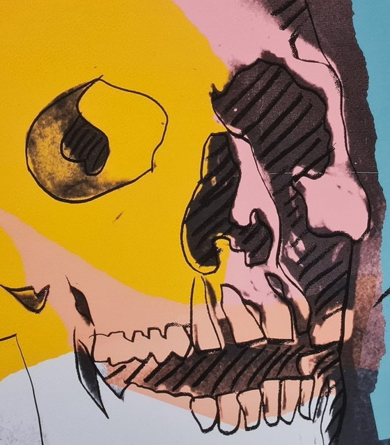 Image 1 of After Andy Warhol, Teschio, 1980s, Lithograph
