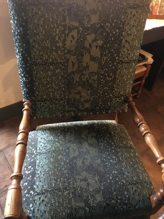 Tavolo da monastero + 9 sedie e 2 poltrone Luigi XIII in rovere., Tavoli da pranzo (foto 13 di 20)