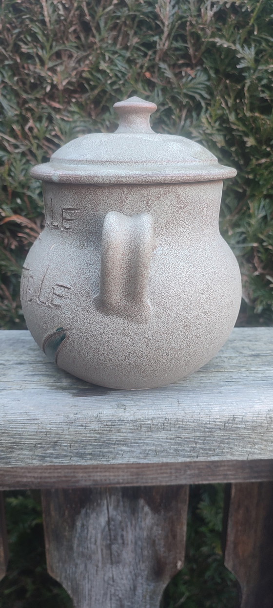 Image 1 of Vallauris Keramik-Tischbehälter