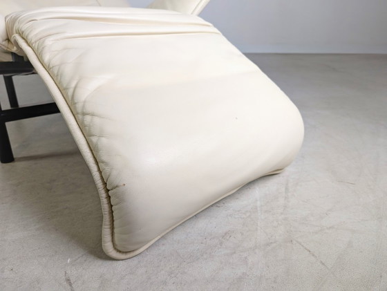 Image 1 of Cassina Veranda Sessel 1980 Vico Magistretti leder hell Design