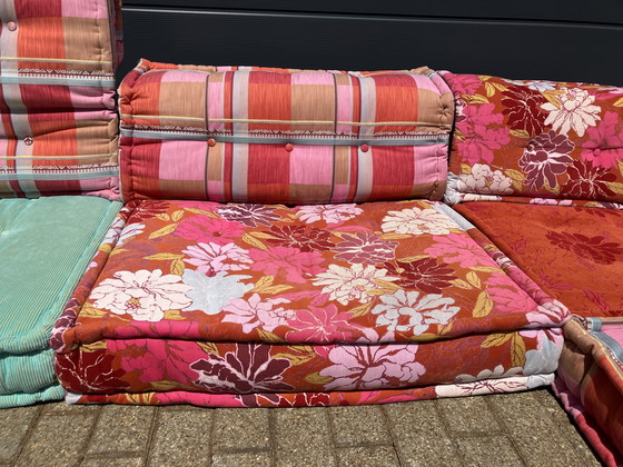 Image 1 of Roche Bobois Mah Jong Kenzo Takada 10 elements, 4 cushions TOP state!!!