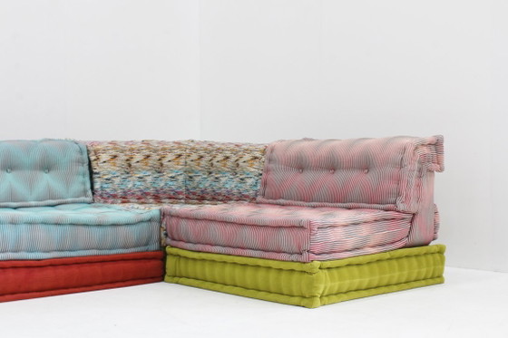 Image 1 of Canapé Mah Jong Roche Bobois Missoni design par Hans Hopfer, lot de 12