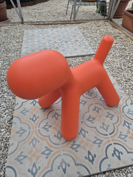 Magis Me Too Puppy Oranje – krukjes, Plastic