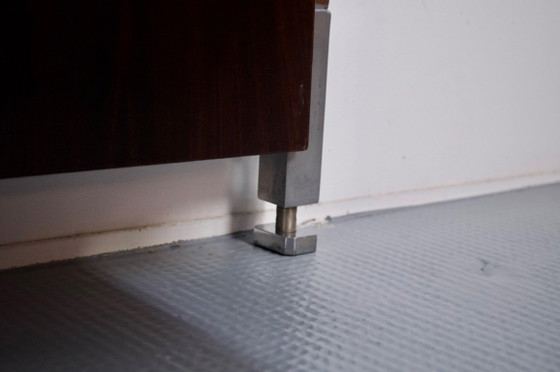 Image 1 of Modulaire plank van palissanderhout, ICO PARISI, jaren 1960, uitgever MIM ROMA