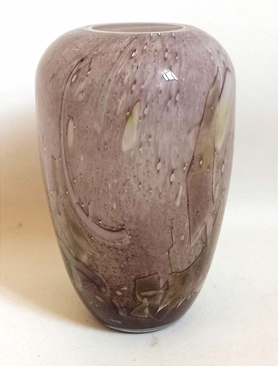 Image 1 of Vase signiert La Rochère Kristall Höhe 25,8 cm