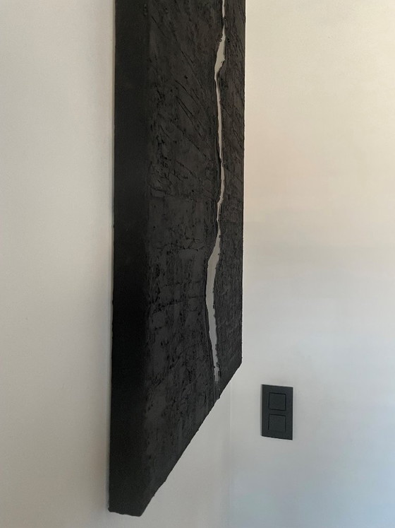 Modern Abstract Painting - Handmade on Canvas - Unique Artwork - 100 x 70 cm – Paintings & Drawings (photo 4 of 5)