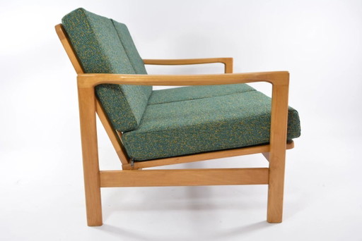 Mottled green BZ sofa