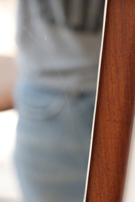 Image 1 of Teak mirror - Scandinave 28.03.25.04