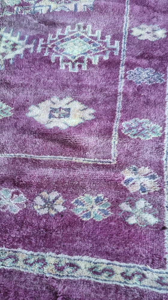 Image 1 of Vintage berber vloerkleed, marokkaans tapijt 366x190 cm