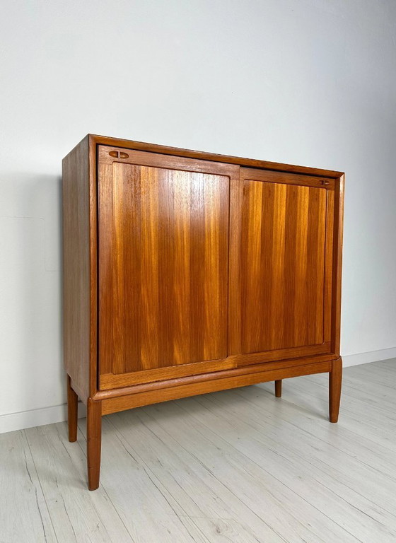 Image 1 of Mobile danese vintage in teak di H.W. Klein per Bramin, stile Mid-Century Modern, anni '60.