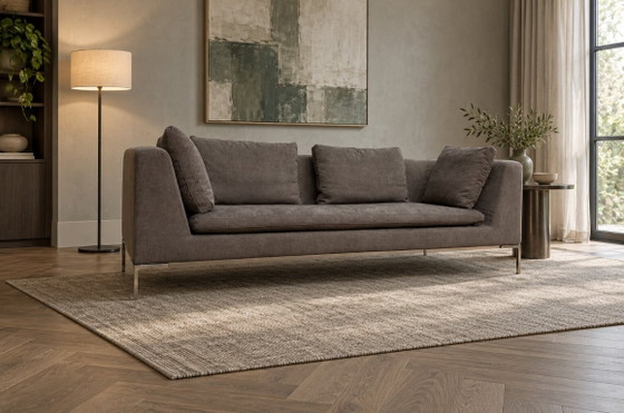 NEW B&B Italia Charles 3-Seater Grey + WARRANTY – 3-5 seaters, Other (photo 2 of 10)