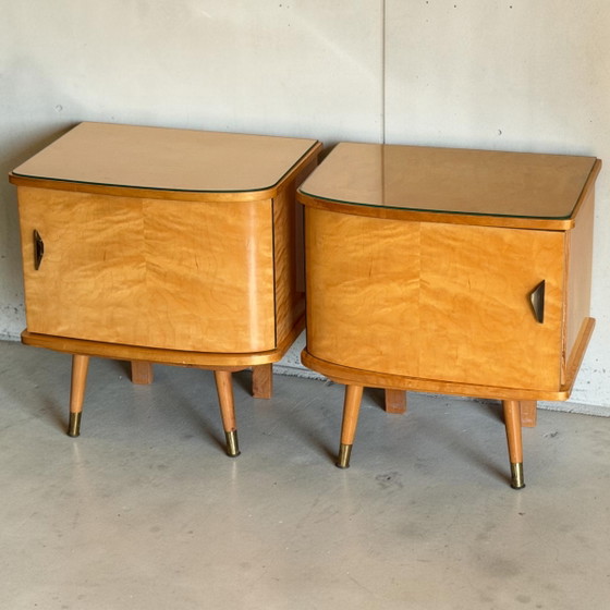 Image 1 of Vintage nachtkastjes nightstand