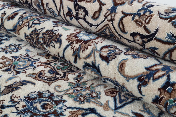 Image 1 of Persian carpet Nain 12 La 4.10 x 3.05 Oriental carpet fine No. 1146