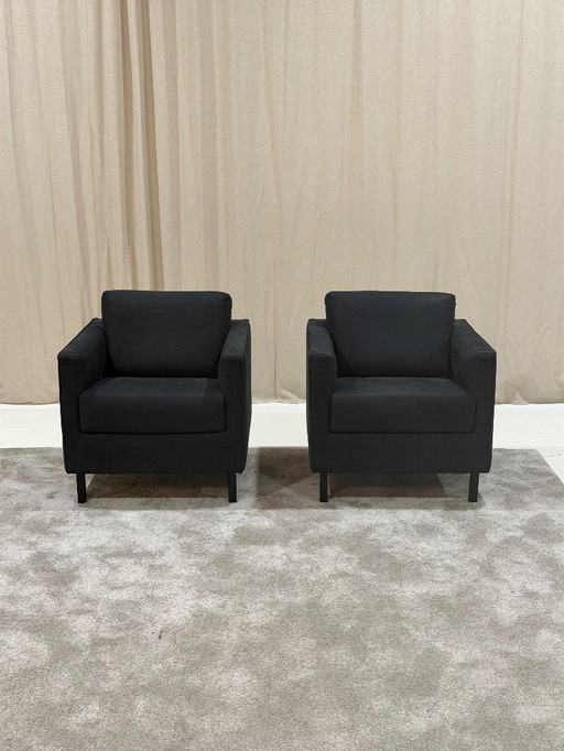 2x fauteuils Kris van Moome