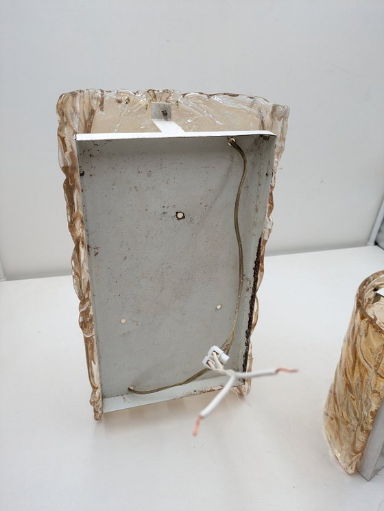 Image 1 of Lampada da parete in vetro di Murano