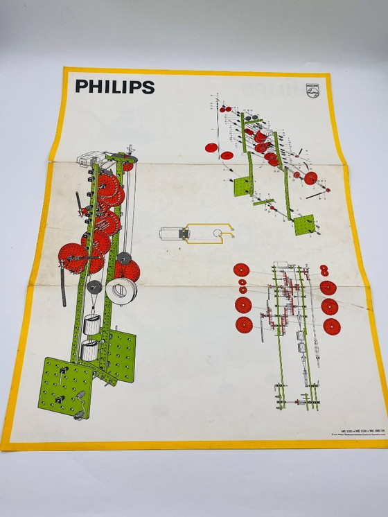 Image 1 of Lot of 11 technical diagrams for Philips games, 1967