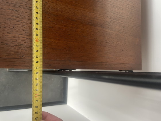 Image 1 of Vintage modular string wall system with cabinet