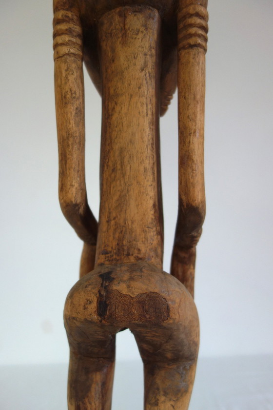 Image 1 of Statue N°2 d'Ancêtre Hermaphrodite Dogon Bombou-Toro (Mali)