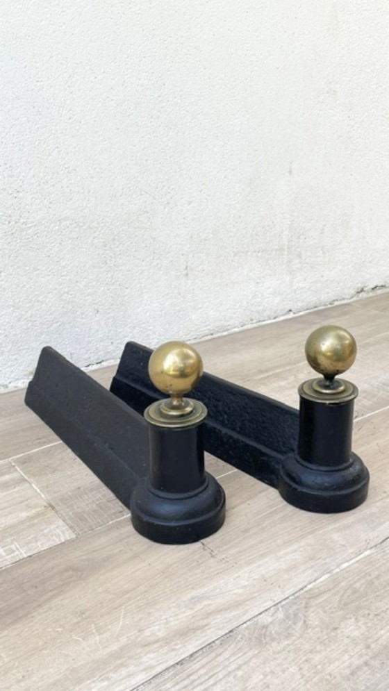 Alari Neoclassici GHISA e OTTONE – Oggetti decorativi, Brass, Cast Iron (photo 25 of 27)