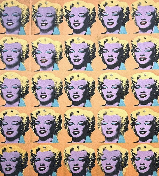 Naar Andy Warhol, 25x Marilyn Monroe, jaren 1980, lithografie – Litho's & Zeefdrukken, Paper (photo 2 of 7)