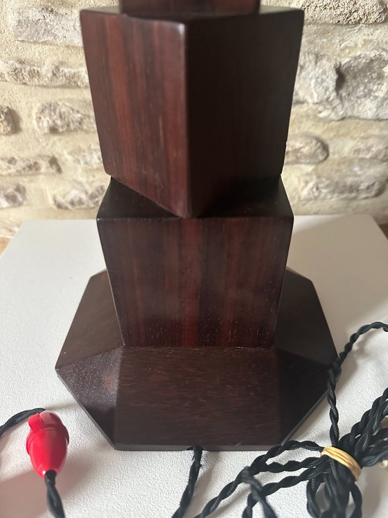 Image 1 of Cubist Art Deco Lamp