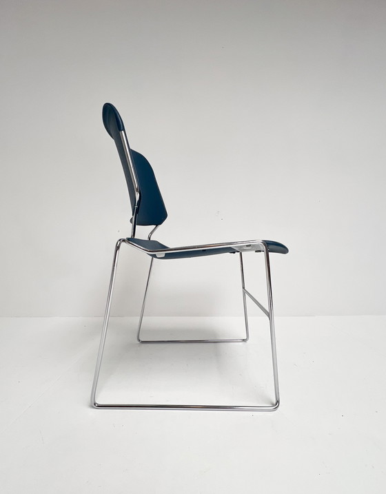 Image 1 of Set of 6 Matrix Krueger Chairs by Thomas Tolleson, 1970's