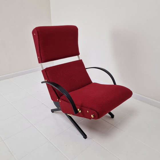 Image 1 of Chaise longue inclinable P40 par Osvaldo Borsani pour Tecno, années 1950