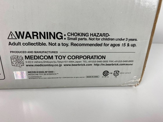 Bearbrick Loopwheeler 1000% Medicom 2009 – Decorative Objects, Canvas, Plastic (photo 14 of 17)