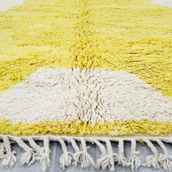 Elegant Marokkaans tapijt – Handgemaakt Atlasgebergte wol 200cmx300cm – Vloerkleden en tapijten, Cotton (photo 3 of 8)