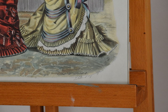 Image 1 of Stampa dalla rivista di moda francese del 1879