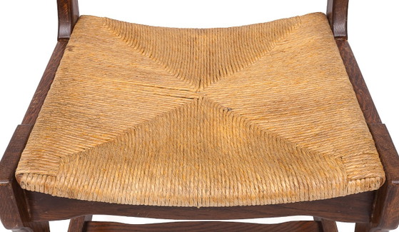 Set of 6 chairs by Guillerme and Chambron – Guillerme et Chambron, Dining chairs, Wood (photo 6 of 8)