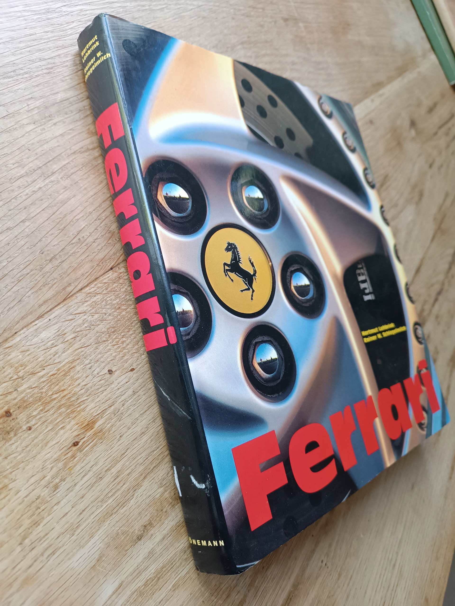 1995 Ferrari book by Lehbrink & Schlegelmilch | konemann Coffee