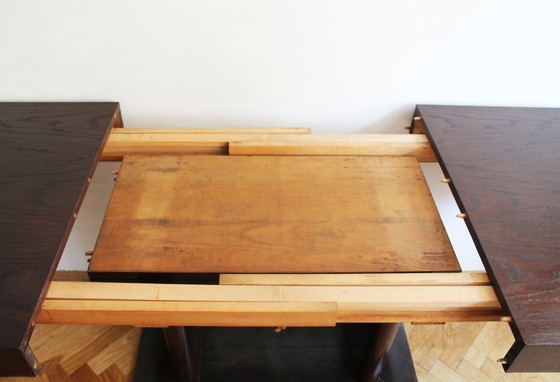 Image 1 of 1930s Extendable Dining Table by Jindrich Halabala 