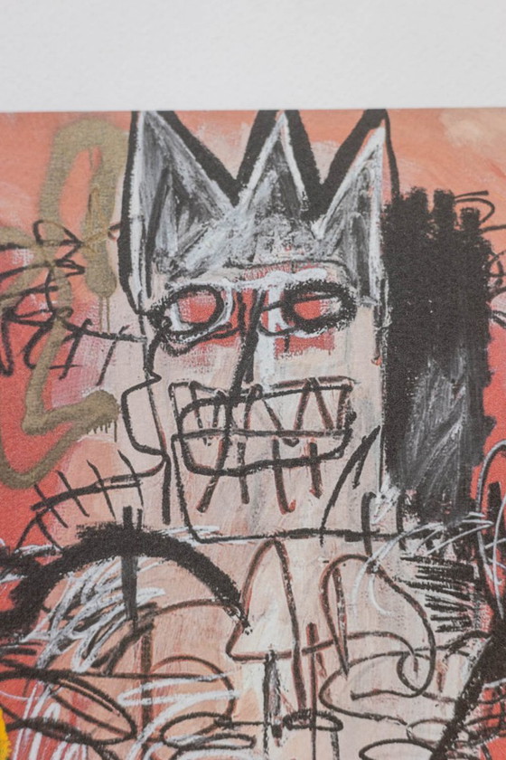 Image 1 of Jean-Michel Basquiat. Serigrafia numerata a colori. 1990 circa.