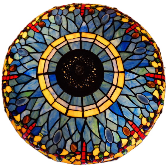 Image 1 of Wunderschöne Tischlampe im Tiffany-Stil 70x45