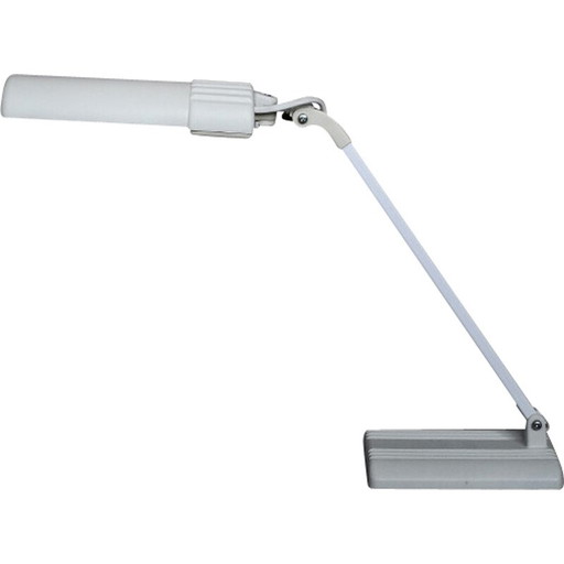 Vintage Dulux Junior verstelbare bureaulamp in aluminium en kunststof voor Lival, Finland 1980